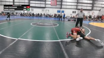 120 lbs Allday - Tyler Fleckinger, SLY FOX WRESTLING CLUB vs RONIN COOPER, MAT RATS WRESTLING CLUB