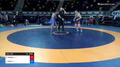 82 kg Semifinal - Peyton Walsh, Marines vs John Kent, Louisiana