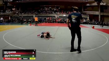 50 lbs Semis & 1st Wrestleback (8 Team) - Ben Kraemer, Rocori vs Urijah Bullerman, Adrian