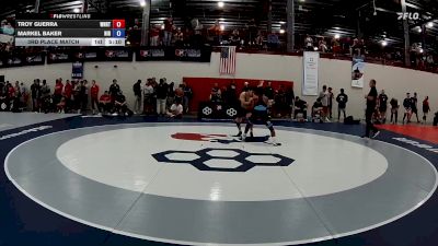 60 kg 3rd Place Match - Troy Guerra, WNY RTC vs Markel Baker, Northern Illinois RTC