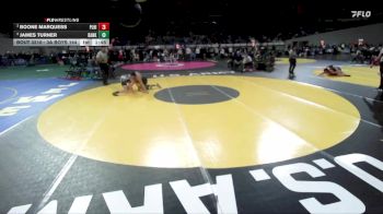 3A Boys 144 lbs Semifinal - Boone Marquess, Pleasant Hill Boys vs James Turner, Banks Boys