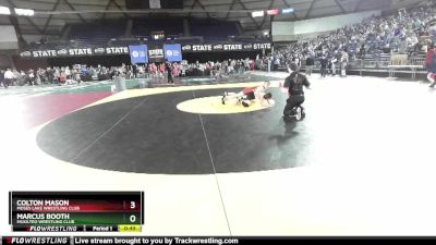 86 lbs Cons. Round 3 - Marcus Booth, Mukilteo Wrestling Club vs Colton Mason, Moses Lake Wrestling Club