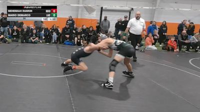96 lbs Round 2 (10 Team) - Mario Demarco, Lake WC vs Nehemiah Rankin, Neighborhood Wrestling