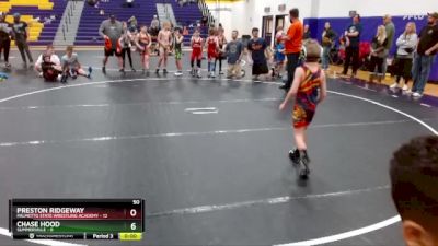 55 lbs Round 3 (6 Team) - Cole Blackwell, Palmetto State Wrestling Academy vs Landry Gaddist, Summerville