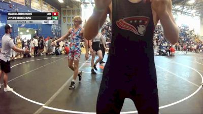 138 lbs Cons. Round 2 - Ryan Fain, Cowboy Wrestling Club vs Damien Zherka, SOT / DOZ