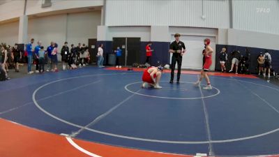 140 lbs Quarterfinal - Anson Lastinger, Cardinal Wrestling Club vs Esteban Rodriguez Quinones, Hill Country Wildcats Wrestling Club
