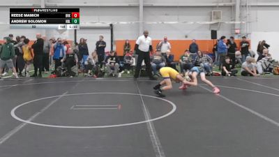 92 lbs Round 2 (10 Team) - Reese Mamich, Brecksville vs Andrew Solomon, Notre Dame Lions