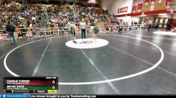 165 lbs Cons. Semi - Brynk Davis, Lincoln Middle School vs Charlie Turner, Worland Middle School