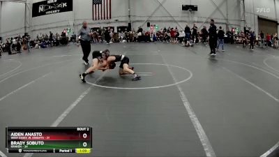 88 lbs Round 1 (4 Team) - Aiden Anasto, West Essex Jr. Knights vs Brady Sobuto, Kraken