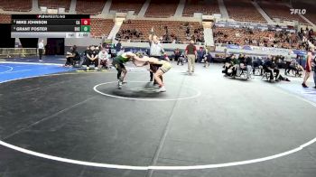 D1-157 lbs Champ. Round 1 - Grant Foster, Skyline High School vs Mike Johnson, Casteel High School