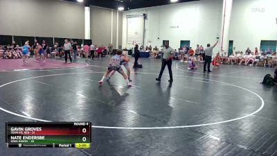 190 lbs Round 4 (16 Team) - Nate Endersbe, Iowa Hawks vs Gavin Groves, Team STL Red