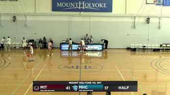 Replay: MIT vs Mount Holyoke | Feb 1 @ 1 PM