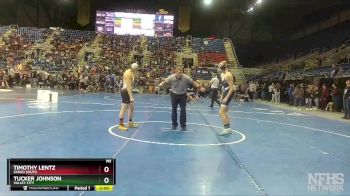132 lbs Champ. Round 1 - Timothy Lentz, Fargo South vs Tucker Johnson, Valley City