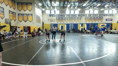 126 lbs Round 7 (8 Team) - Justo Medina, Wild Horse Riders vs Fernando Torres, Osceola WC