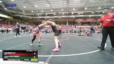 110 lbs Semifinal - Kambrie Fly, MAC vs Kaitlynn Finney, Beloit