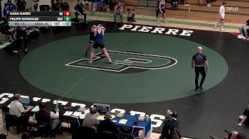 285 lbs Quarterfinals (8 Team) - Felipe Gonzalez, Aberdeen Central vs Kash Garry, West Central