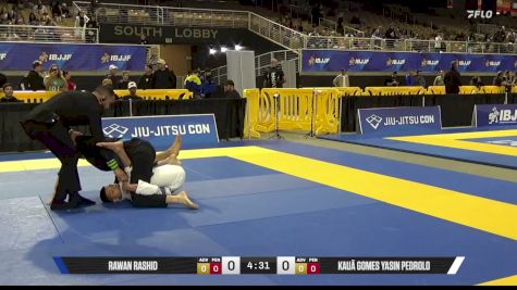 Kauã Gomes Yasin Pedrolo vs Rawan Rashid 2026 Pan Jiu Jitsu IBJJF Championship