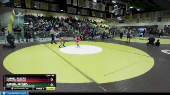 63 lbs 5th Place Match - Ezekiel Zepeda, Team Temecula Wrestling Club vs Camiel Guizar, Powerline Wrestling