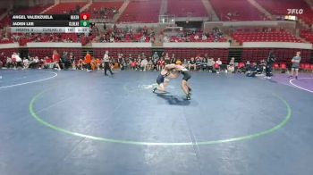 132 lbs Round 4 - 3rd Wb (16 Team) - Angel Valenzuela, Rockwall Heath vs Jaden Lee, Houston Clear Lake