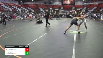 140 lbs Champ. Round 3 - Luke Belcher, Unaffiliated vs Aaron Lanster, Miami Beach Senior High