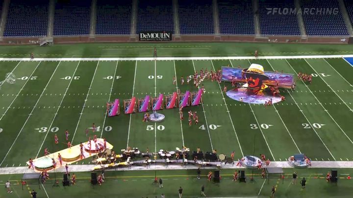 Bluecoats "Canton OH" at 2022 DCI Tour Premiere presented by DeMoulin Brothers & Co.