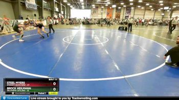 160 lbs Rd# 6- 9:00am Saturday Final Pool - Steel Myers, Dynasty Death Row vs Brock Heilmann, Oklahoma Outlaws