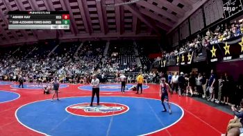 3A-113 lbs Cons. Round 3 - Asher Kay, Heritage-Catoosa vs Elkin -Alessandro Torres-Barnes, North Hall