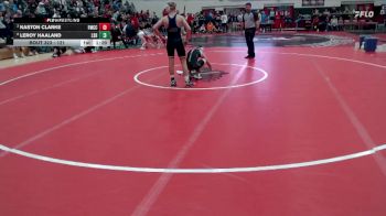 121 lbs Quarterfinal - Kaston Clarke, Fulda-Murray Cty Central vs LeRoy Haaland, LeSueur-Henderson