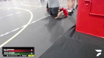 56 lbs Quarterfinal - Eli Shepard, Team AI vs Ryan Bassiri, Capital City Wrestling Club