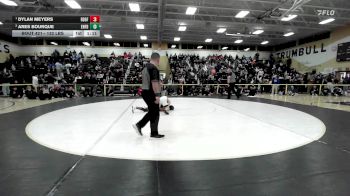 132 lbs Final - Dylan Meyers, Ridgefield vs Ares Bourque, Enfield
