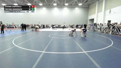113 lbs Consi Of 32 #1 - Jovanni Lamparelli, NC vs Treysen Henderson, WY