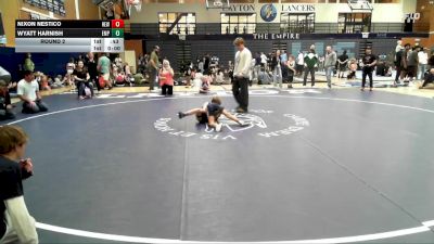 58-63 lbs Round 2 - Wyatt Harnish, Empire vs Nixon Nestico, Hook Em W.C