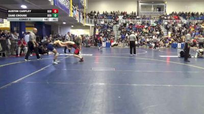 127 lbs Consy 5 - Austiin Carfley, Bishop McCort vs Zane Crouse, Bishop McDevitt