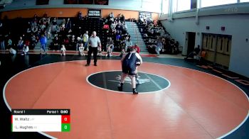 12U - 200 lbs Round 1 - Levi Hughes, Albert Gallatin vs Wes Waltz, Latrobe