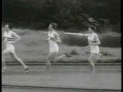 Roger Bannister breaks the four minute mile