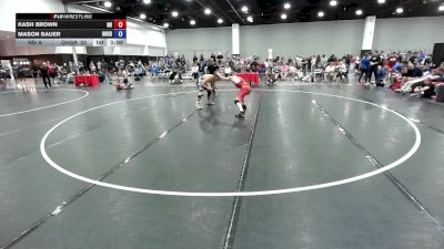 157 lbs Kash Brown, Team North Dakota vs Mason Bauer, Ohio Gray