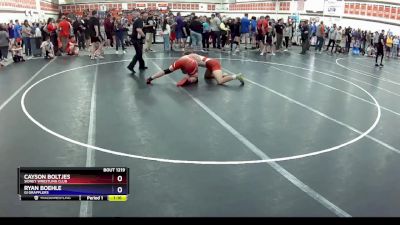 215 lbs Round 2 - Ryan Boehle, GI Grapplers vs Cayson Boltjes, Sidney Wrestling Club