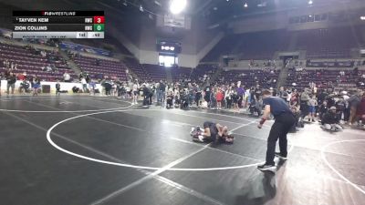 74 lbs Champ. Rd Of 16 - Tayven Kem, Ravage Wrestling Club vs Zion Collins, Hugoton Wrestling Club