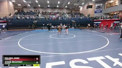 145 lbs Semifinal - Sydnie Beaumont, Prosper vs Malaina Jones, Klein Oak