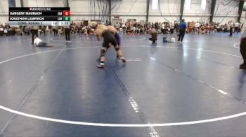 Silver 174 lbs Cons. Round 2 - Sargent Maubach, Eureka vs Jonathon Lamprich, Loras