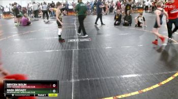85 lbs Round 3 - Brycen Bolin, West Wateree Wrestling Club vs Nash Broady, Richmond Hill Wrestling Club