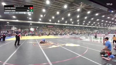 60 lbs Champ. Round 2 - Colten Grant, Team Champs vs Carson Renz, Douglas Wrestling Club