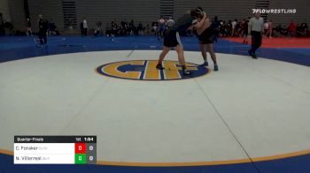 287 lbs Quarterfinal - Cade Foraker, Clovis North vs Nick Villarreal, Gilroy