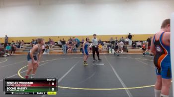 90 lbs Round 3 - Bentley Woodard, Eastside Youth Wrestling vs Boone Massey, JET Wrestling Club