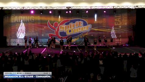 Brandon All-Stars - Cinnamon [2025 L1.1 Mini - PREP Day 1] 2025 Spirit Cheer Dance Grand Nationals & Cheer Nationals