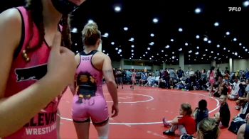 130 lbs Quarters & 1st Wb (16 Team) - Sarah Walsh, RPA Blockbusters vs Caly Rodriguez, Elevation WC
