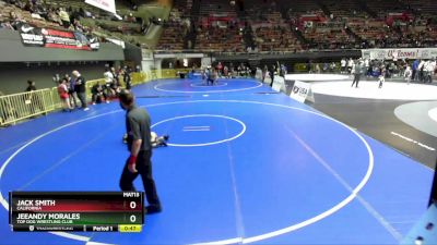 49 lbs Cons. Round 6 - Jeeandy Morales, Top Dog Wrestling Club vs Jack Smith, California