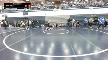 59 lbs Cons. Round 4 - Titus Hale, Snake River Wrestling Club vs Moxey Neibaur, East Idaho Elite Wrestling Club