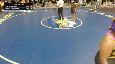 235 lbs Champ. Round 3 - Layla Gipson, Unattached vs Asreilla Wallace, Unattached