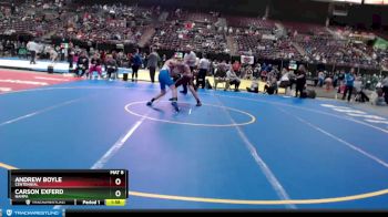 5A 132 lbs Champ. Round 1 - Carson Exferd, Nampa vs Andrew Boyle, Centennial